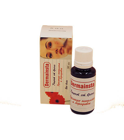 

Dermainsta - Капли от папиллом и бородавок (Дермаинста)