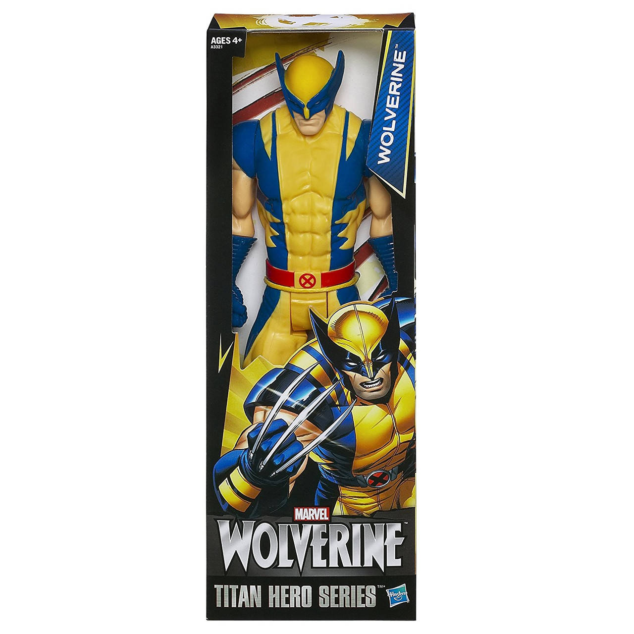 

Большая игрушка Hasbro Росомаха, серия Титаны 30 см - Wolverine, Titan Hero Series