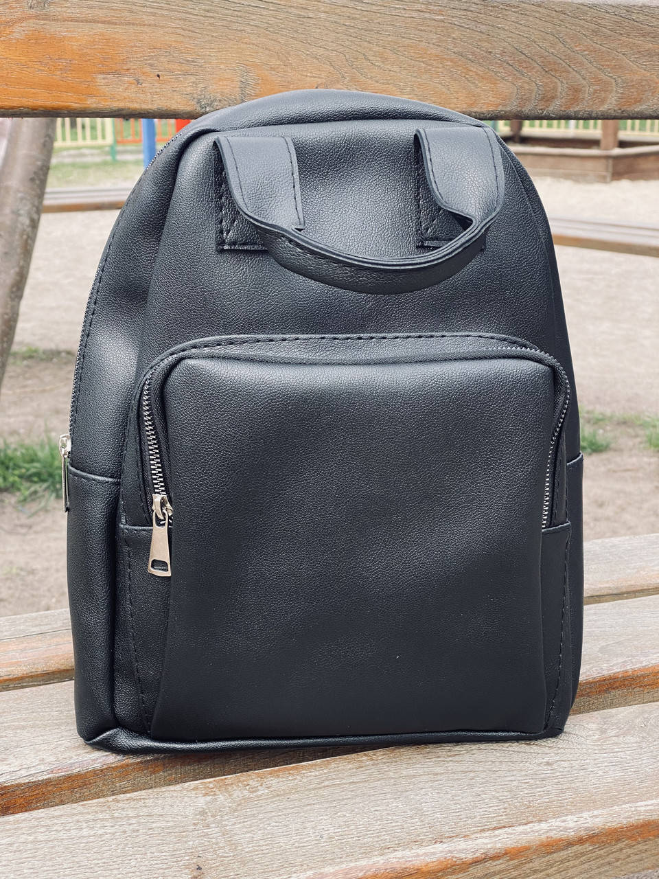 

Рюкзак женский городской чёрный, Черный