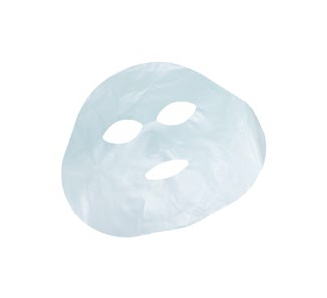 

Маска из полиэтилена косметическая с отверстиями для глаз и рта 50шт