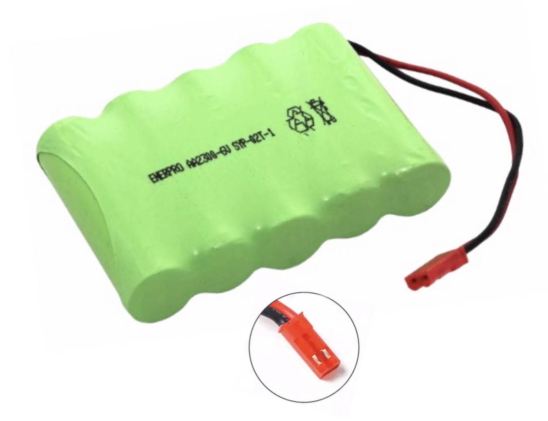 

Аккумулятор AA 2300 мАч 6V Ni-Mh JST-2P