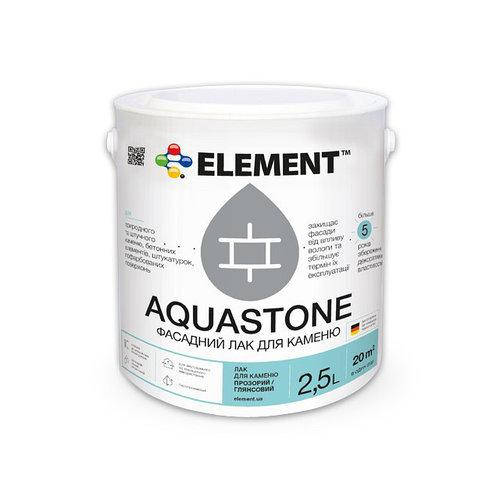 

Фасадный лак для камня ELEMENT AQUASTONE - 2,5 л.
