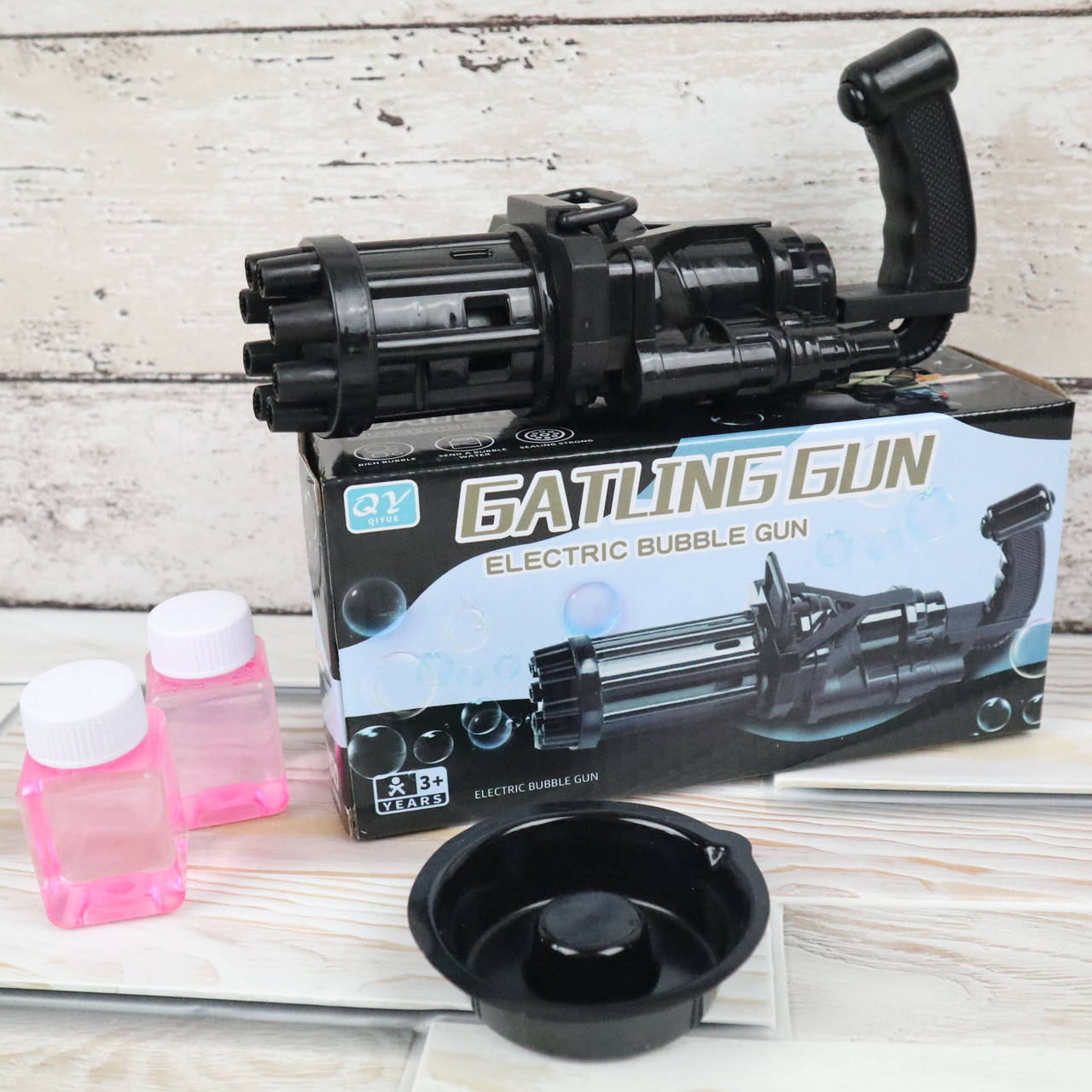 

Пулемет генератор мыльных пузырей BUBBLE GUN BLASTER машинка для пузырей автомат