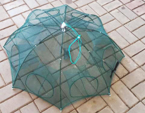 

Рыболовные снасти автоматические 8 отверстий, нейлоновые, складные | Рыболовная верша