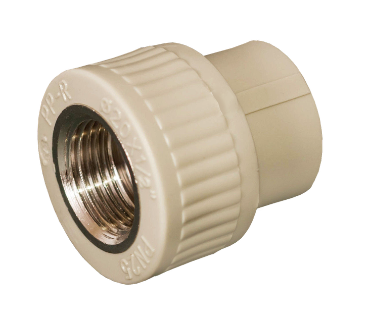 

Муфта PPR Ø20 х 1/2"В FORA 30/300, Серый