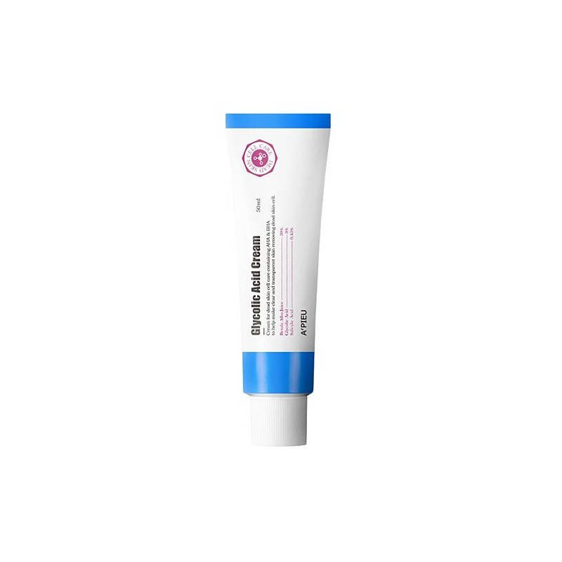 

Крем для лица с AHA и BHA кислотами A'PIEU Glycolic Acid Cream, 50мл