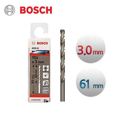 

Сверло по металлу 3,0мм HSS-G//Bosch