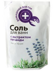 

Соль с лавандой дой-пак 500г Домашний Доктор