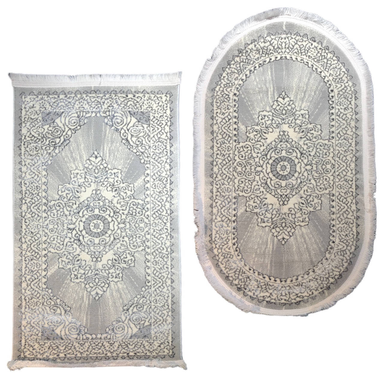 

200*290 см Ковер Art Carpet Paris 91 grey на пол овальной и прямоугольной формы.