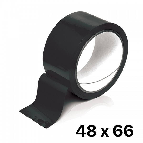 

Скотч упаковочный черный - 48 мм × 66