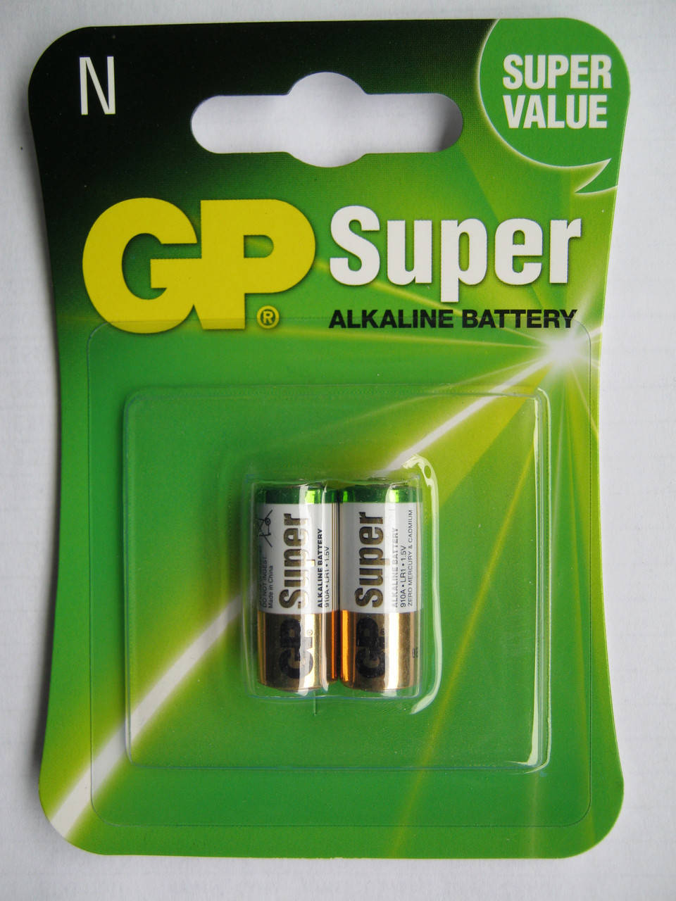 

Батарейка GP N 1.5V LR1 (910A)