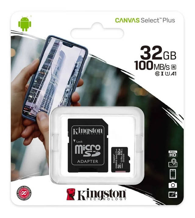 

Карта памяти micro SD | SDHC 32GB Kingston (class 10) (UHS-3) (с адаптером)