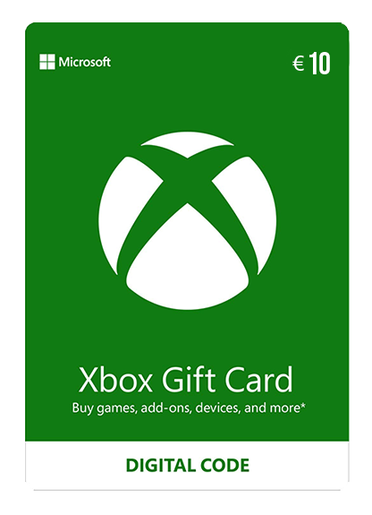 

Карта оплаты Xbox Live Gift Card на 10€ (EUR), EU/Europe - регион