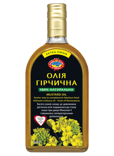 

Горчичное масло (нераф.), 500 мл