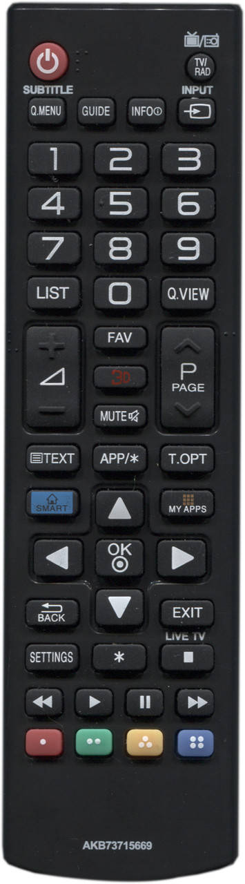 

Пульт для телевизора LG AKB73715669