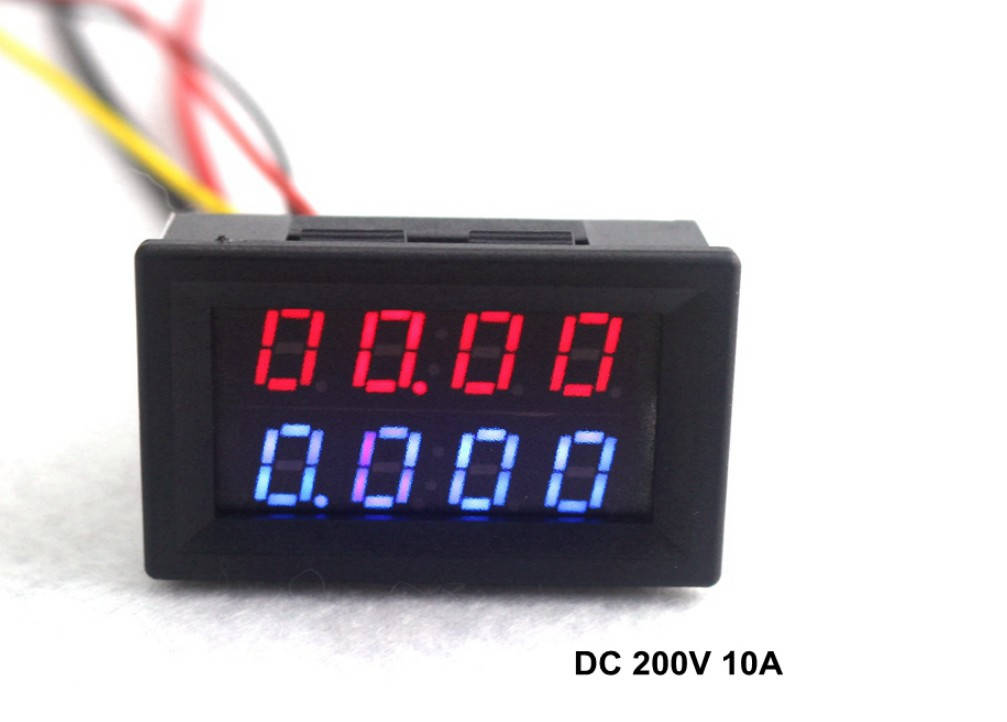 

Вольтметр-амперметр DSN-VC289 ,четыре знака, DC 0-200V/0-10A