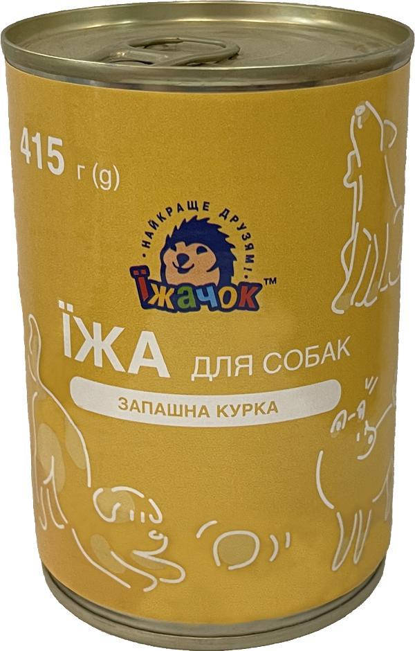 

Їжачок Консерва паштет мясной с курицей для взрослых собак 415 г