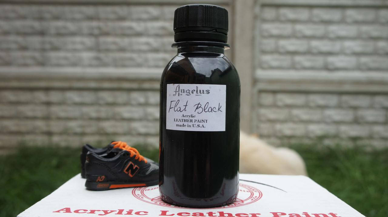 

Краска для кожи Angelus Flat black (матовый черный) 100 мл.