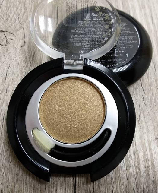 

Тени для век одинарные Ruby Rose Pearl Shimmer Eyeshadow HB-801 № 01