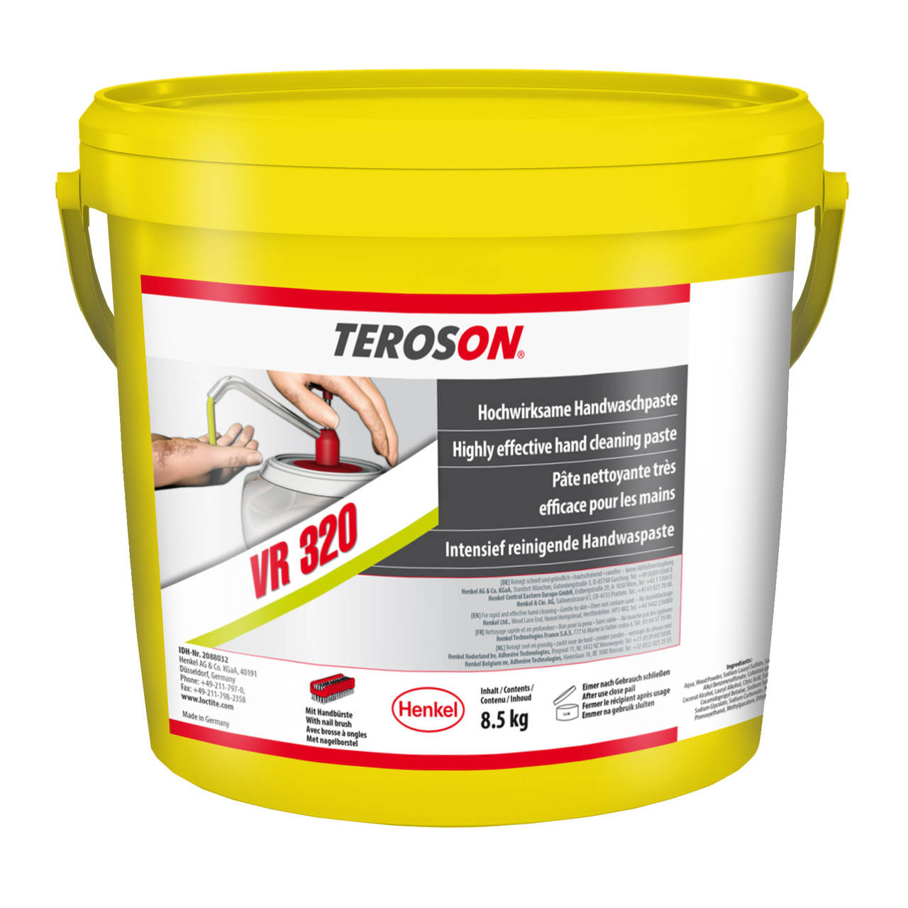 

Очиститель-паста для рук Teroson VR 320 ведро 8,5 кг