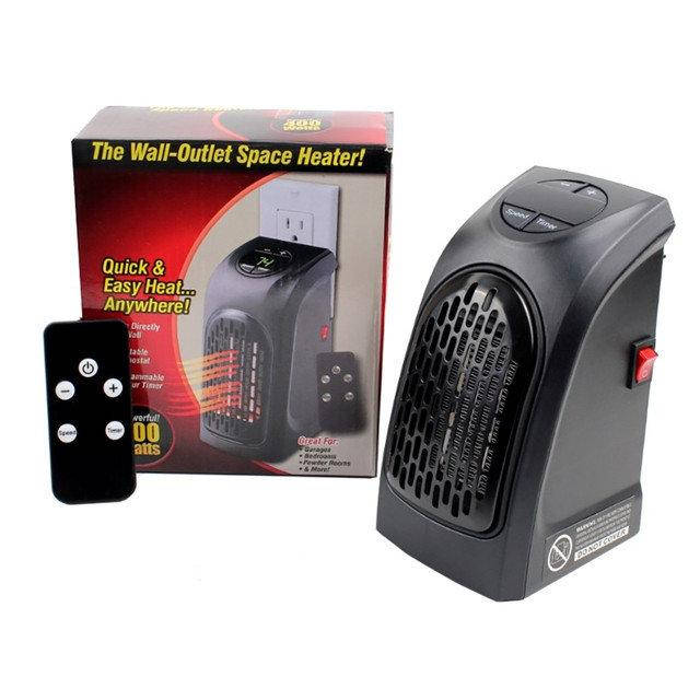 

Тепловентилятор обогреватель для дома Rovus Handy Heater PRO 400 Вт мини электрообогреватель с пультом