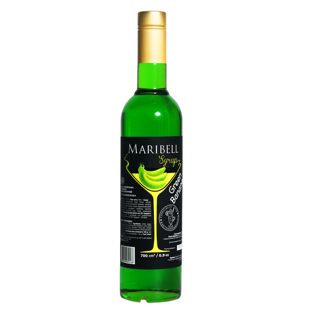 

Сироп ТМ Maribell Зеленый банан