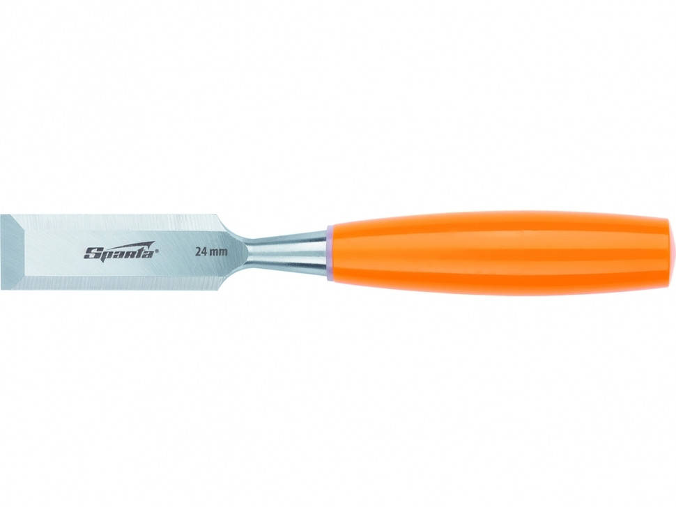 

Стамеска, 24 мм, плоская, пластмассовая ручка // SPARTA 244255
