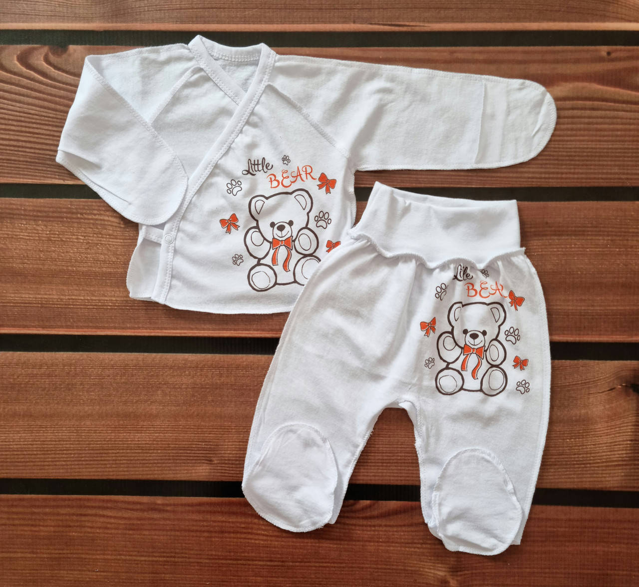 

Комплект для новорожденного 2-х предмет. (кулир)