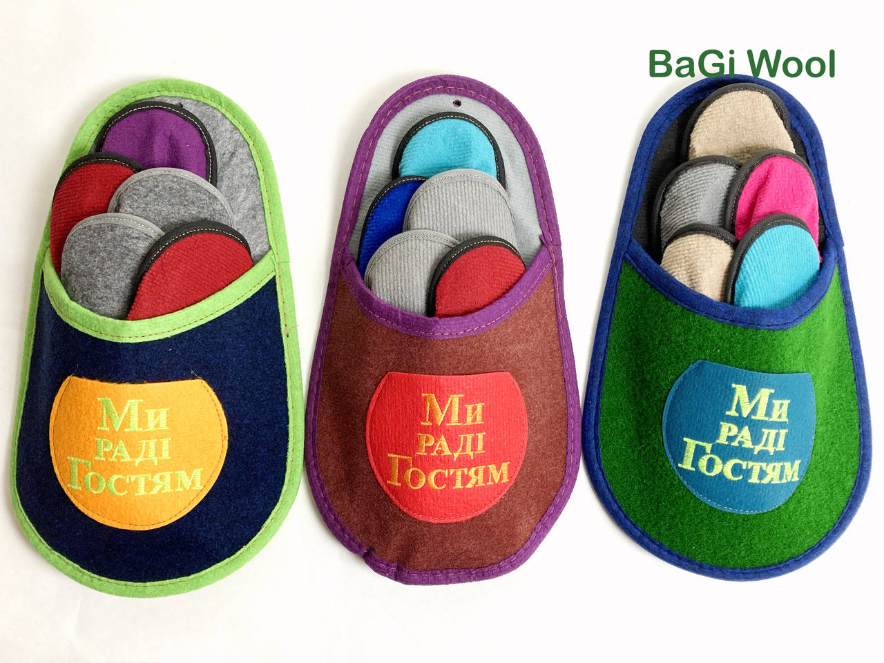 

Гостевые тапки 5в1