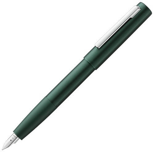 

Чорнильна ручка Lamy Aion темно-зелена перо М (середне)