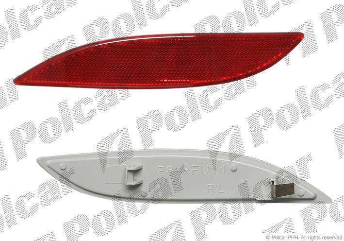 

Polcar 603588-5 - Отражатель заднего бампера правый на Рено Меган III (универсал)