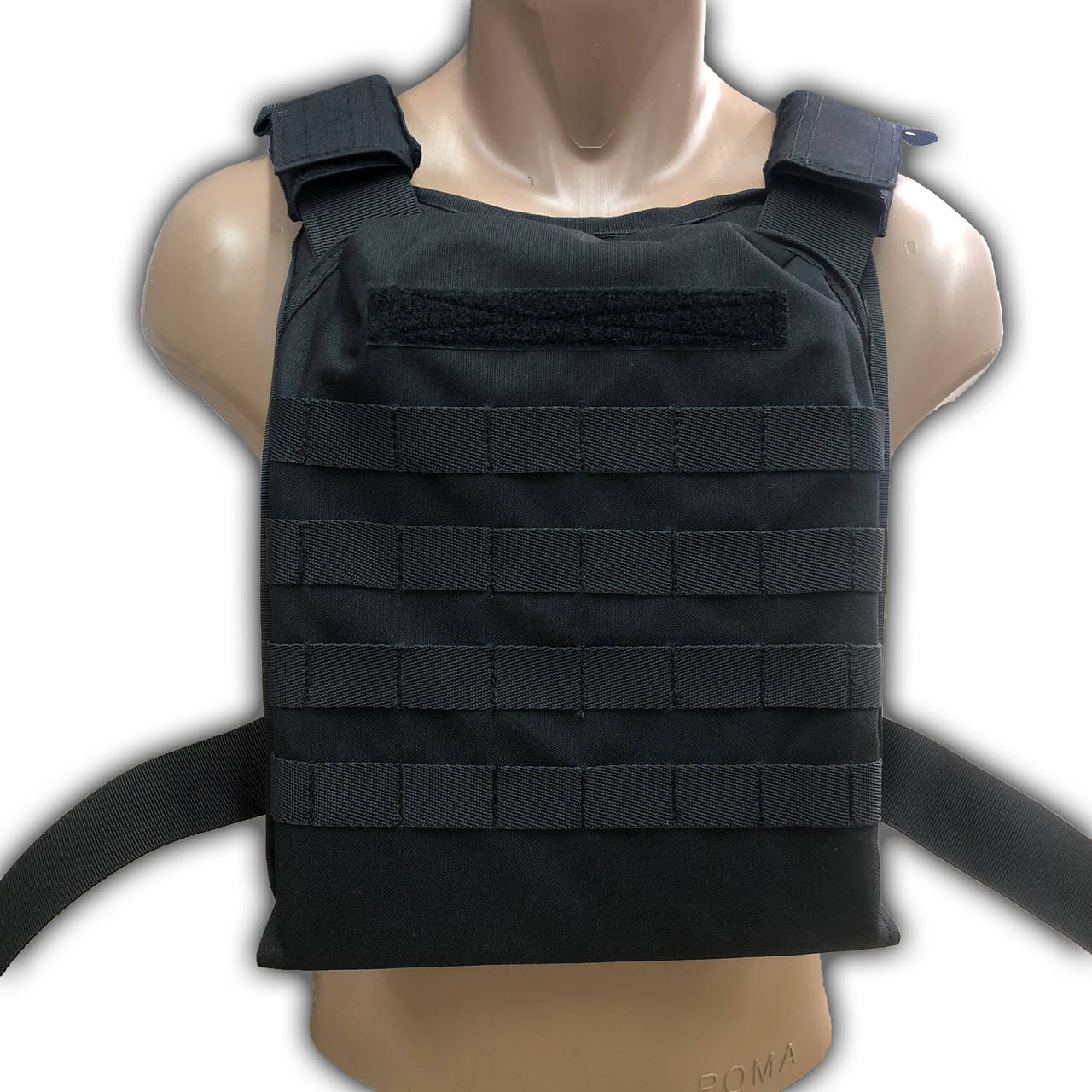 

Плитоноска для военных со стропами MOLLE UkrCossacks 1.0 черная