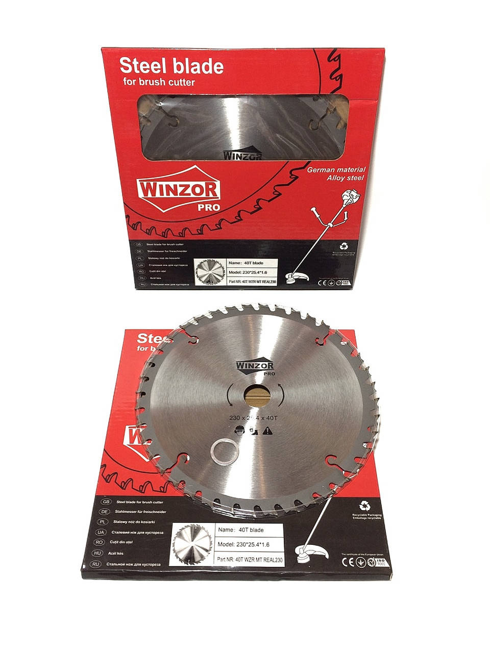 

Нож для косы Победит 230д. 40Т 25.4 1.6 WINZOR МТ REAL 230