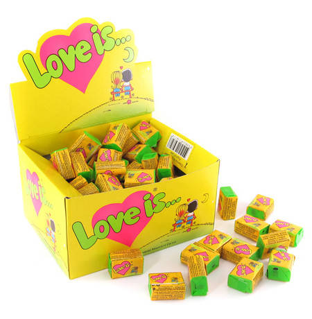 

Жевательная резинка Love is Лав Из КОКОС-АНАНАС 100 шт
