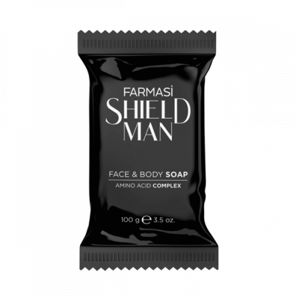 

Мужское мыло для лица и тела Farmasi Face & Body Soap Shield Man Amino Acid Complex