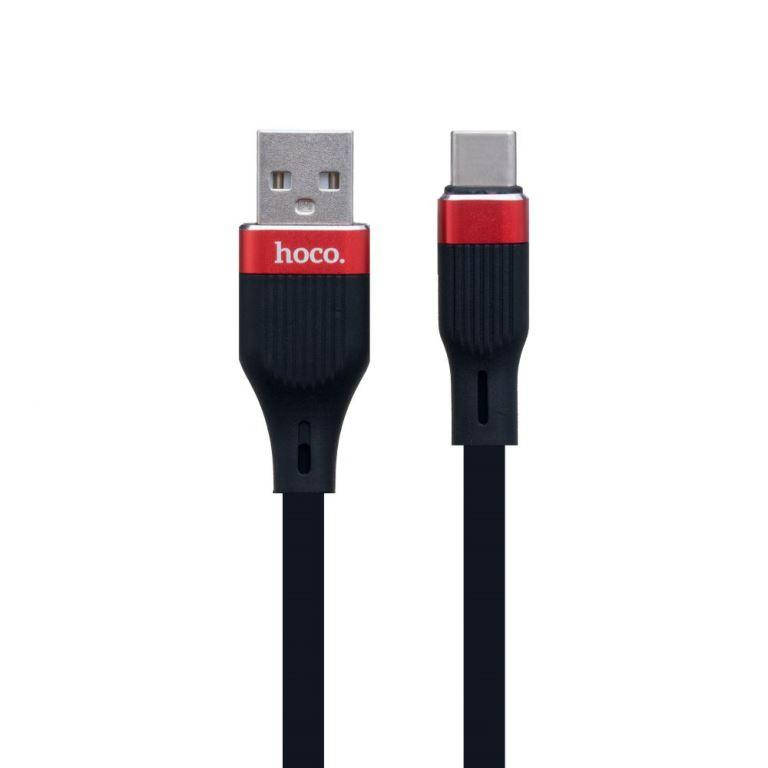 

Кабель USB Hoco U72 Forest Silicone Type-C, черный