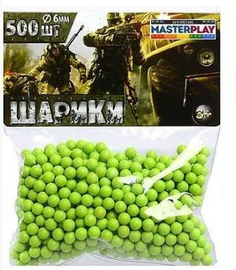 

Пульки для детского оружия 1-153, 500 шт