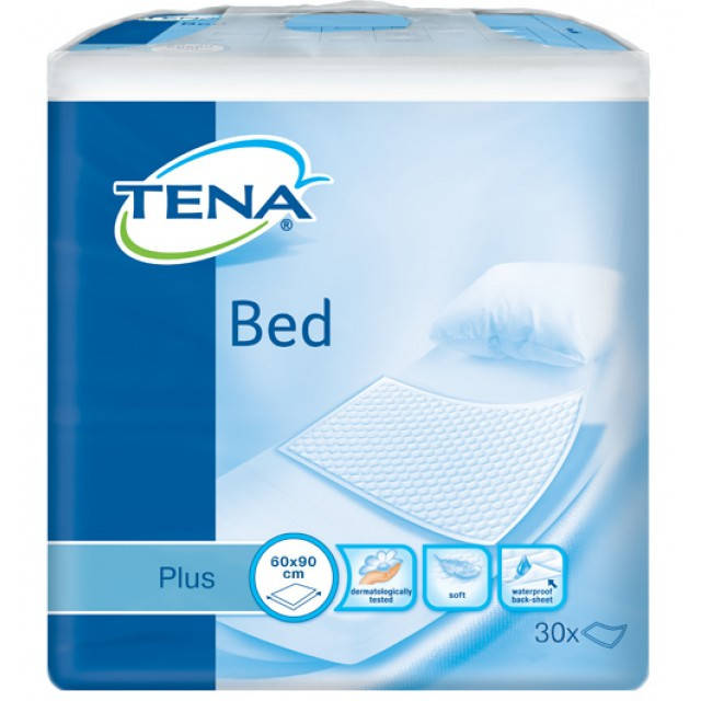 

Одноразовые впитывающие пеленки TENA Bed plus 90x60 см. 30 шт.