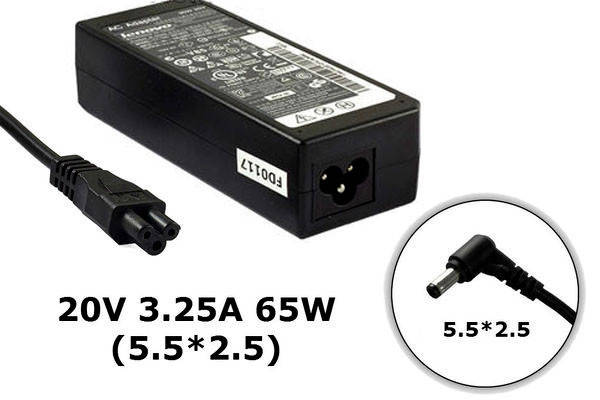 

Блок питания для ноутбука Lenovo 19V 3.25A 65W 5.5х2.5mm