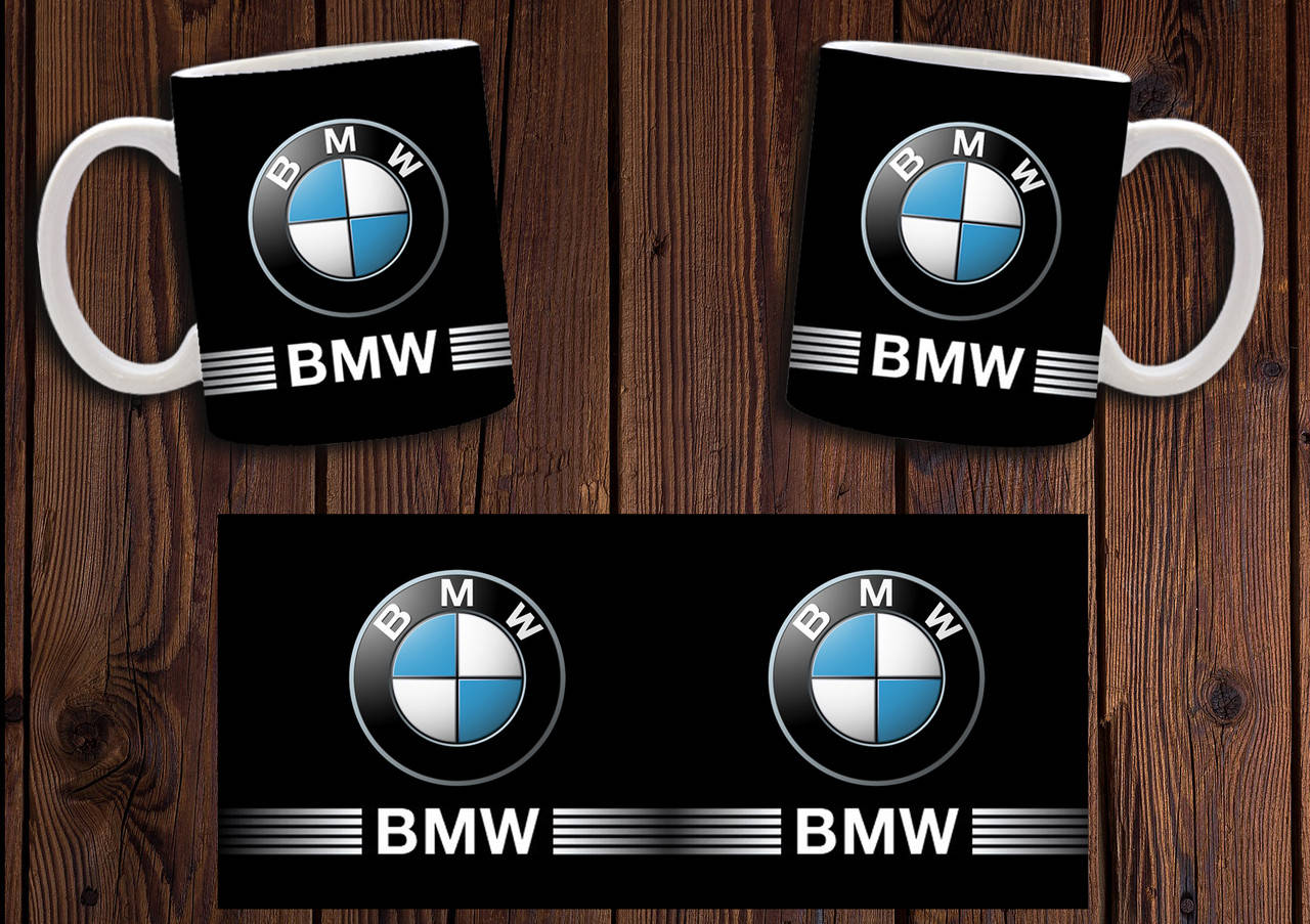 

Чашка с логотипом BMW / Кружка с лого БМВ, Белый