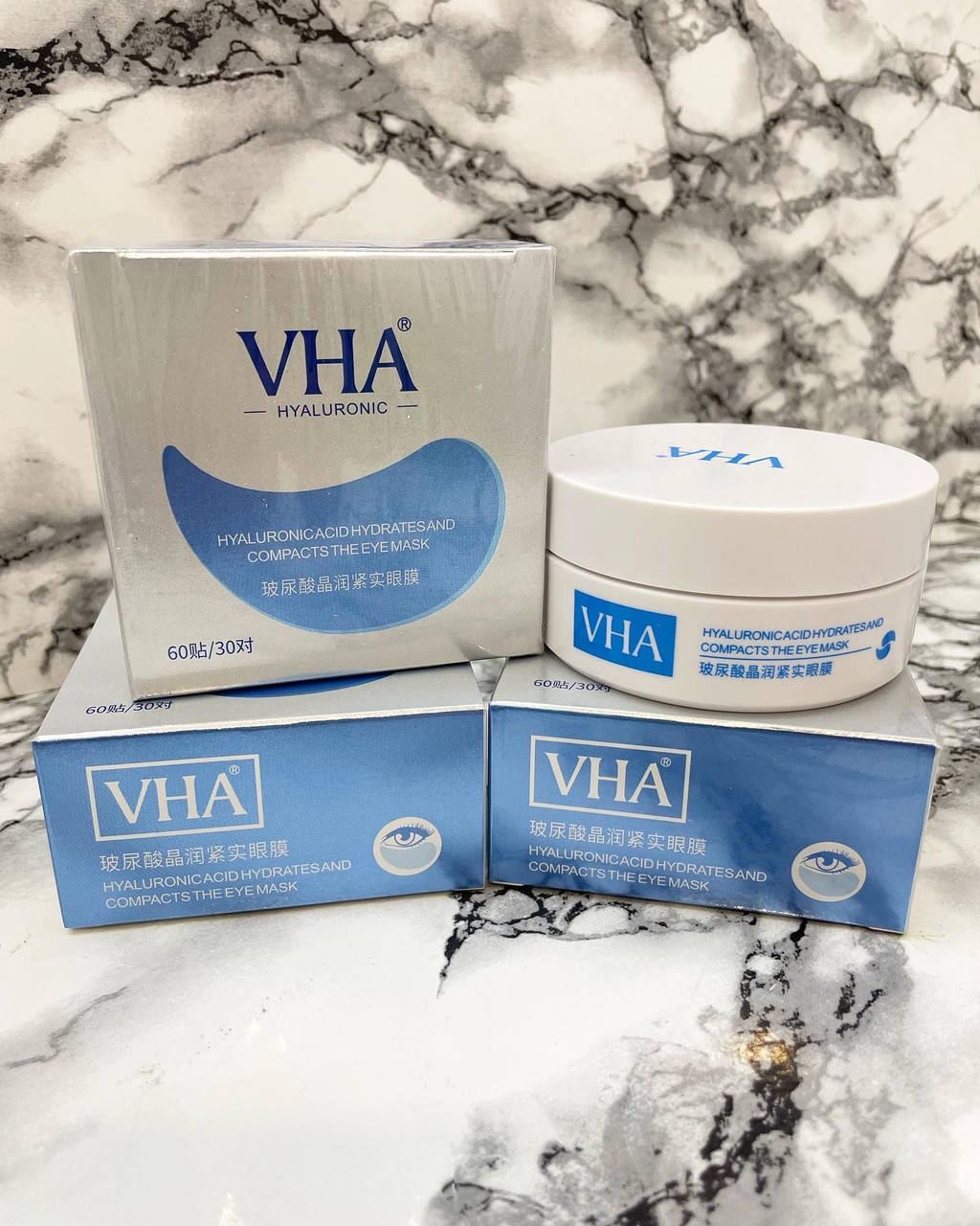 

Омолаживающие и увлажняющие патчи с гиалуроновой кислотой VHA