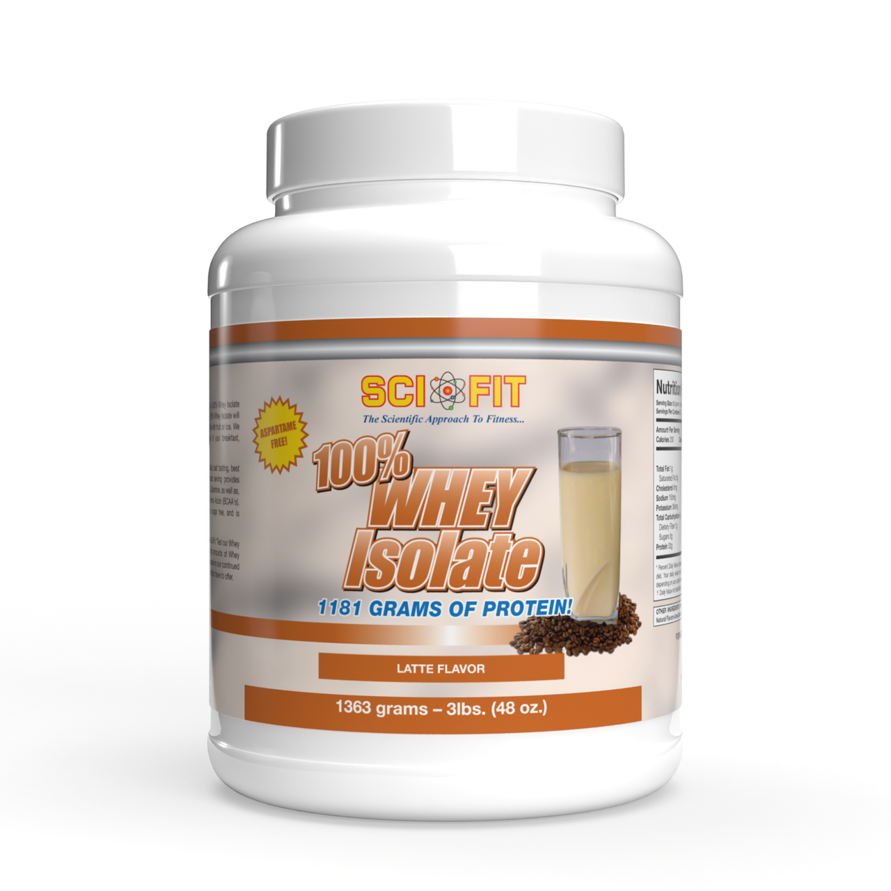 

Протеин - Изолят сывороточного протеина - SciFit 100% Whey Isolate 1363 g Latte