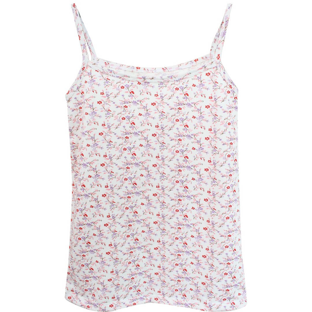 

Майка женская на тонких бретельках, стрейч-кулир, Ладан