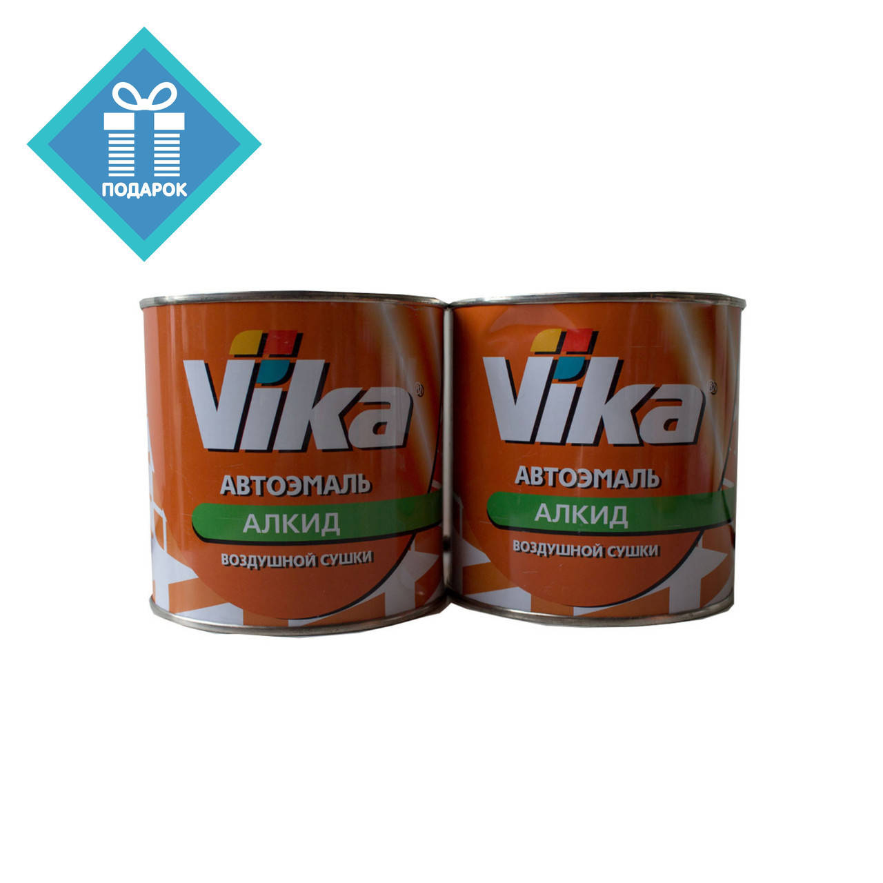 

Автоэмаль алкидная краска VIKA 201 Белая, Белый
