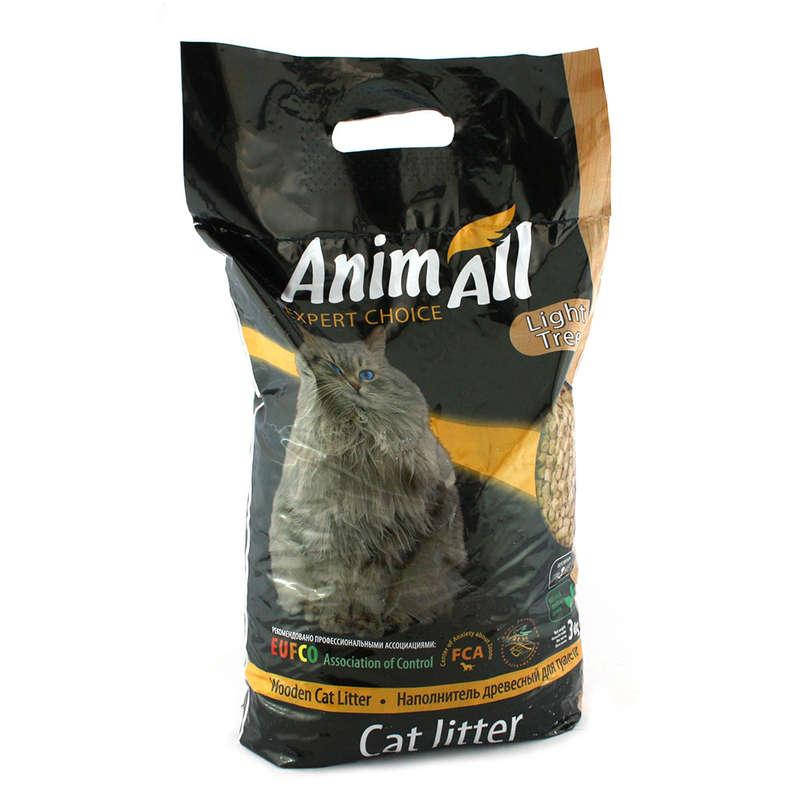 

AnimAll Expert Choice Universal Litter 3 кг - Универсальный древесный наполнитель, впитывающий