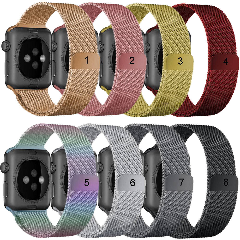 

Ремешки Apple Watch 45/42/44mm миланская петля