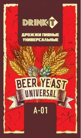 

Пивные дрожжи универсальные Drinkit А-01