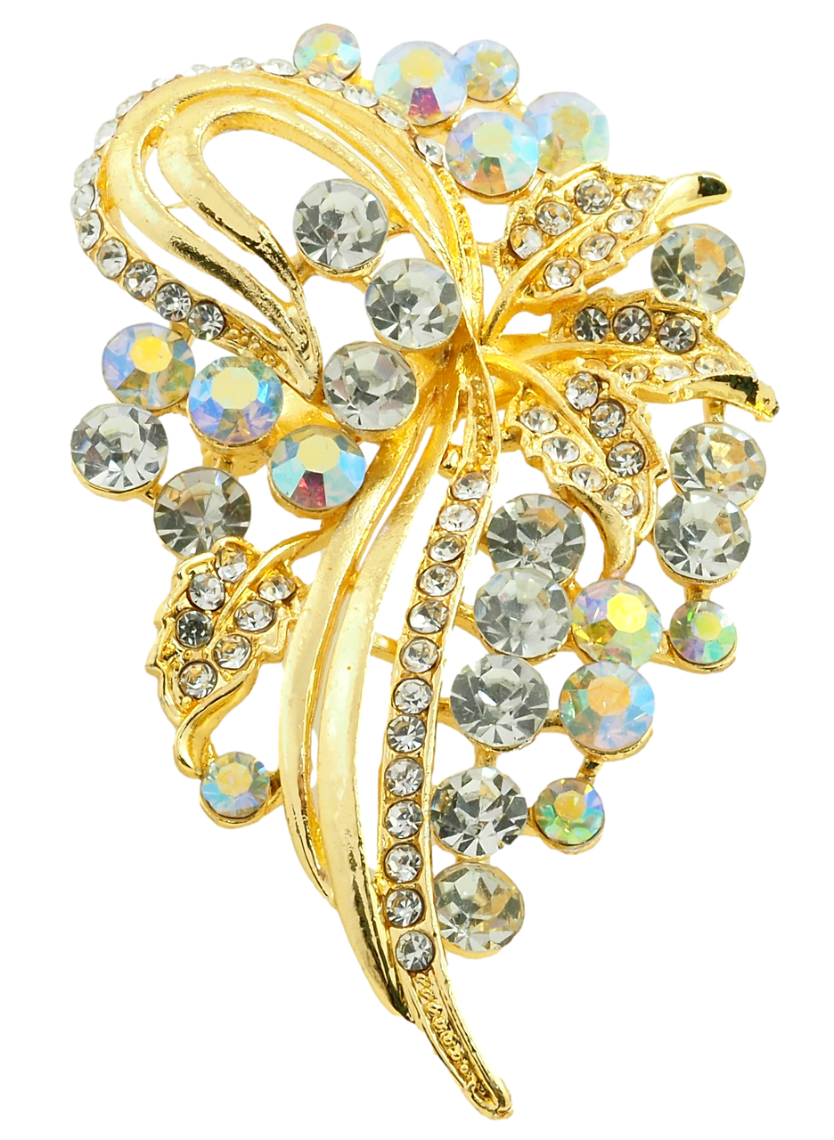 

Брошь "Композиция со стразами"