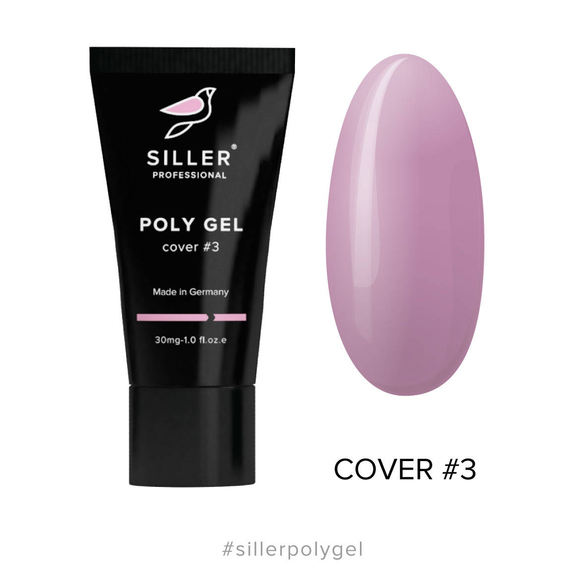 

Полигель Siller Cover 03 30г, Розовый