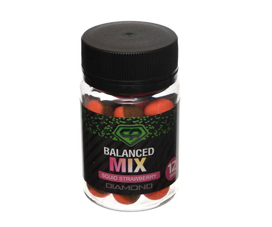 

Бойлы Carp Pro Diamond Balanced Mix Squid Strawberry 12мм